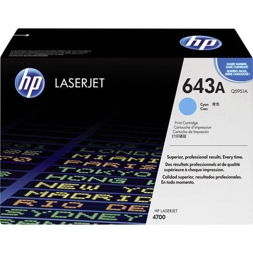 HP Toner 643A Original Cyan 10000 Seiten Q5951A