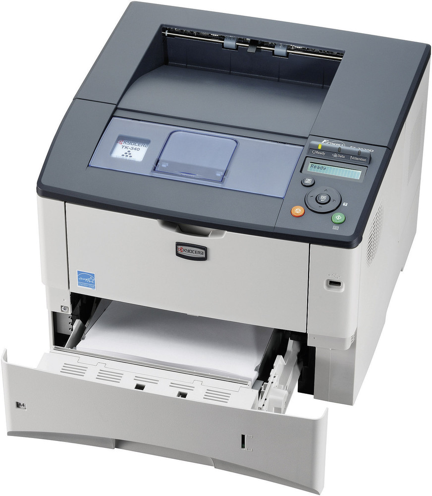 Kyocera FS-2020DN, S/W-Laserdrucker, A4, USB,LAN,Duplex, 1200 x 1200 ...
