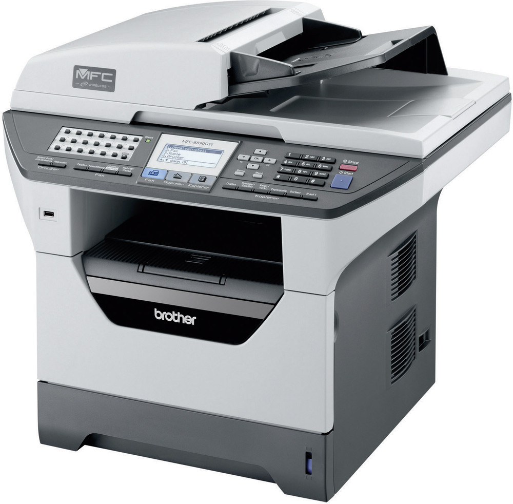 Brother MFC8890DW S/WLaserdrucker Multifunktion 4in1, USB,LAN,WLAN,Duplex (Drucker,Kopierer