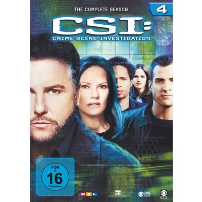 DVD CSI Crime Scene Investigation Season 4 FSK: 16