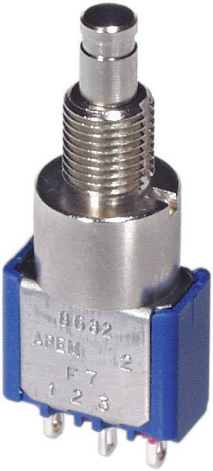 APEM Drucktaster 250 V/AC 3 A 1 x Ein/(Ein) APEM 8632A tastend 1 St.