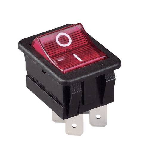 Thumbnail - Arcolectric (Bulgin Ltd.) C1553 VB NAC Wippschalter C1553 VB NAC 250 V/AC 16 A 2 x Aus/Ein rastend 1 St.