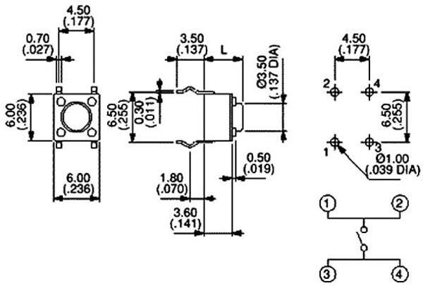 APEM PHAP3301D PHAP3301D Drucktaster 12 V/DC 0.05 A 1 x Aus/(Ein) tastend    1 St.