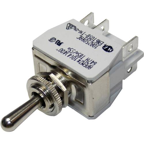 APEM 647H/2 647H/2 Kippschalter 250 V/AC 10 A 2 x (Ein)/Aus/(Ein) tastend/0/tastend 1 St.