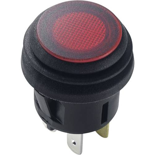 TRU COMPONENTS 1587919 TC-R13-527D2B Druckschalter 14 V/DC 20 A 1 x Ein/Aus rastend Rot 1 St.