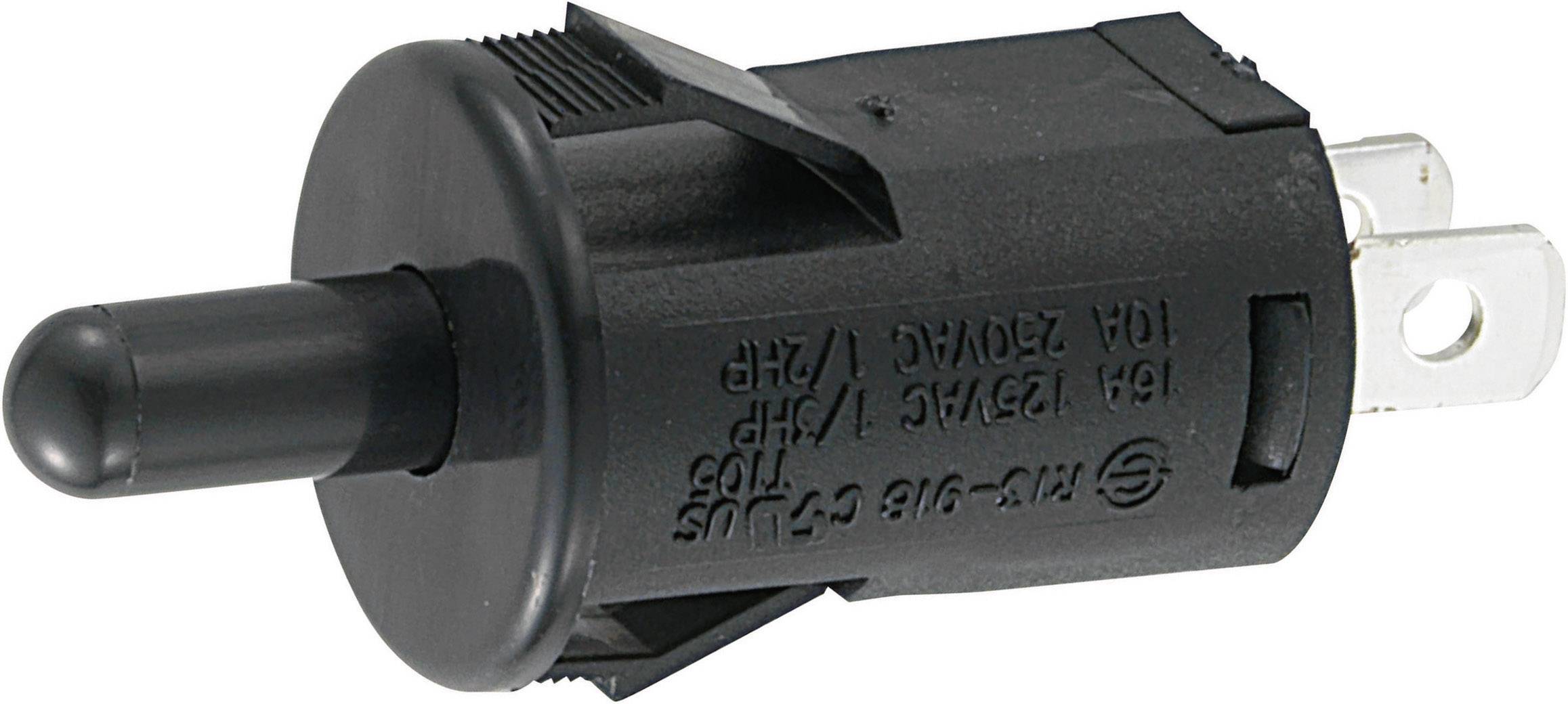 TRU COMPONENTS 1587933 TC-R13-918 Drucktaster 250 V/AC 10 A 1 x Aus/(Ein) tastend 1 St.