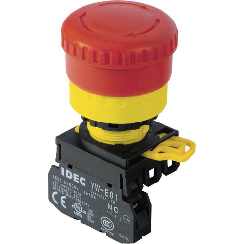 Idec YW1B-V4E01R Not-Aus-Schalter 240 V/AC 6 A 1 Öffner 1 St.