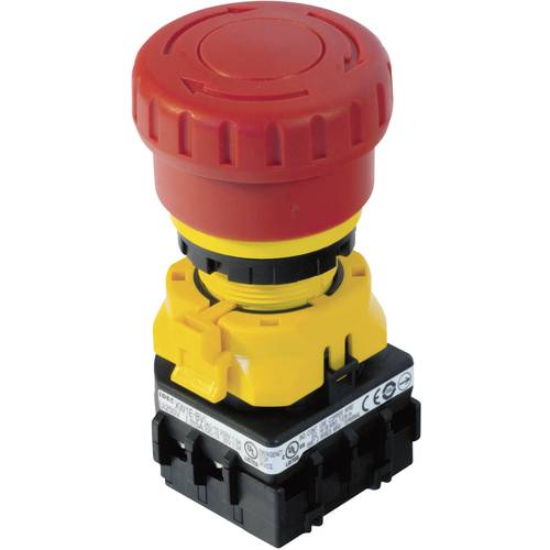 Idec XW1E-BV402MFR Not-Aus-Schalter selbstüberwacht 250 V/AC 3 A 2 Öffner 1 St.