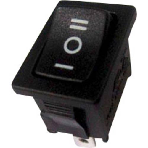 TRU COMPONENTS 1587513 Wippschalter TC-R13-66D-02 250 V/AC 6 A 1 x Ein/Aus/Ein rastend/0/rastend 1 St.