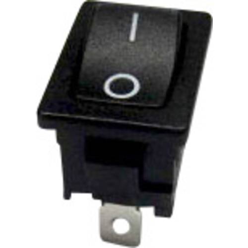 TRU COMPONENTS 1587514 Wippschalter TC-R13-66F-02 250 V/AC 6 A 1 x Aus/(Ein) tastend 1 St.