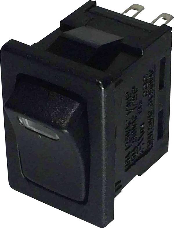 TRU COMPONENTS 1587518 Wippschalter TC-R13-66L-02 LED 12V/DC 250 V/AC 6 A 1 x Aus/Ein  rastend 1 St.