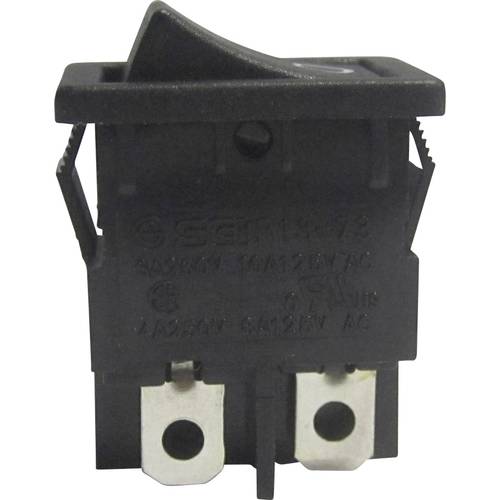 TRU COMPONENTS TC-R13-73A-02 Wippschalter 250 V/AC 6 A 2 x Aus/Ein rastend 1 St.