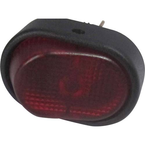 TRU COMPONENTS 1587549 Kfz-Wippschalter TC-R13-133B-SQ RED 12 V/DC 30 A 1 x Aus/Ein rastend 1 St.