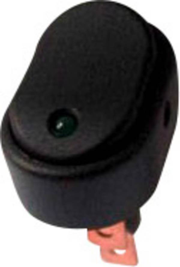 TRU COMPONENTS 1587554 Kfz-Wippschalter TC-R13-133L-SQ GREEN 12 V/DC 30 A 1 St.