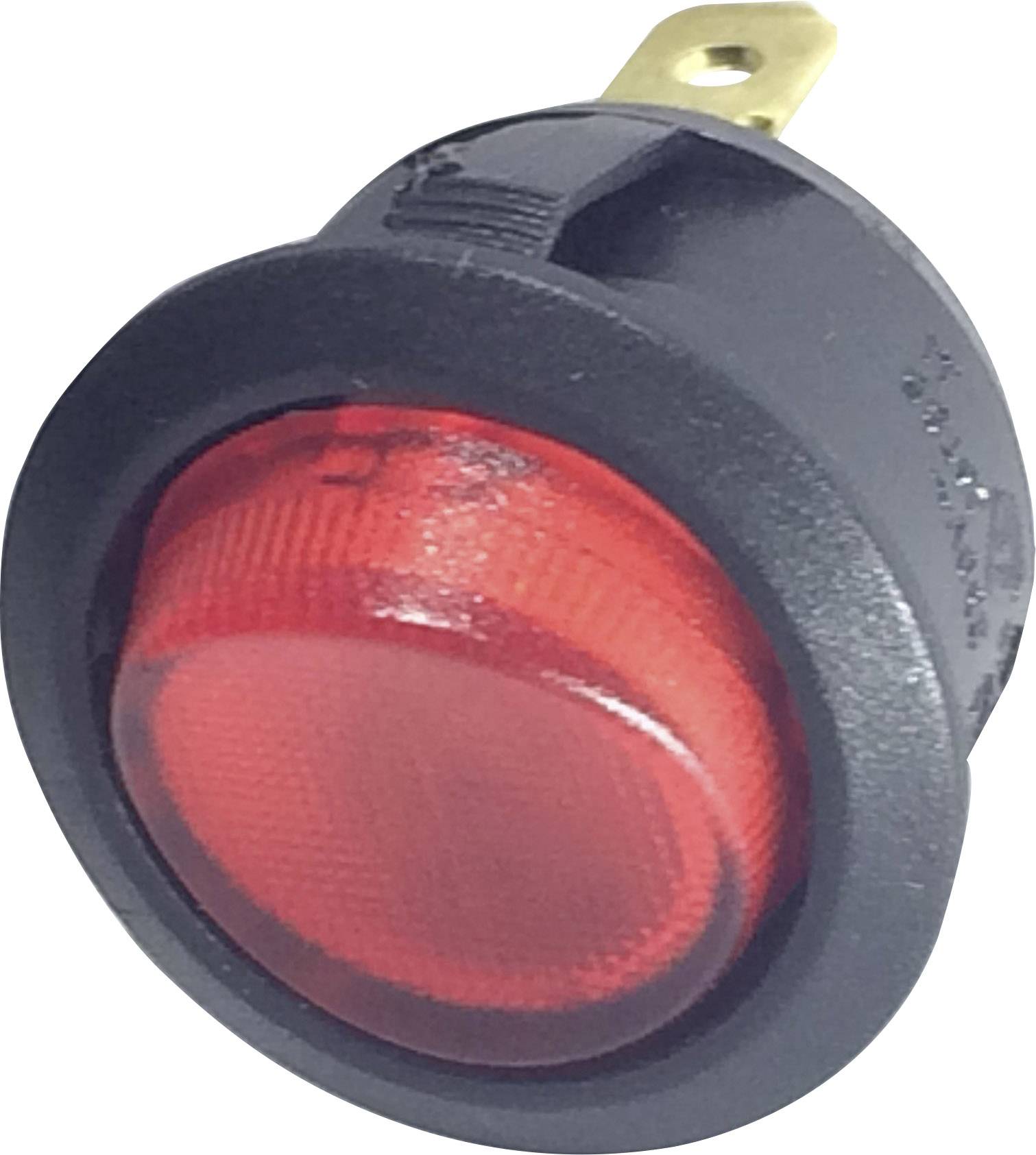TRU COMPONENTS 1587634 Wippschalter TC-R13-208B-02 RD 250 V/AC 10 A 1 x Aus/Ein rastend 1 St.