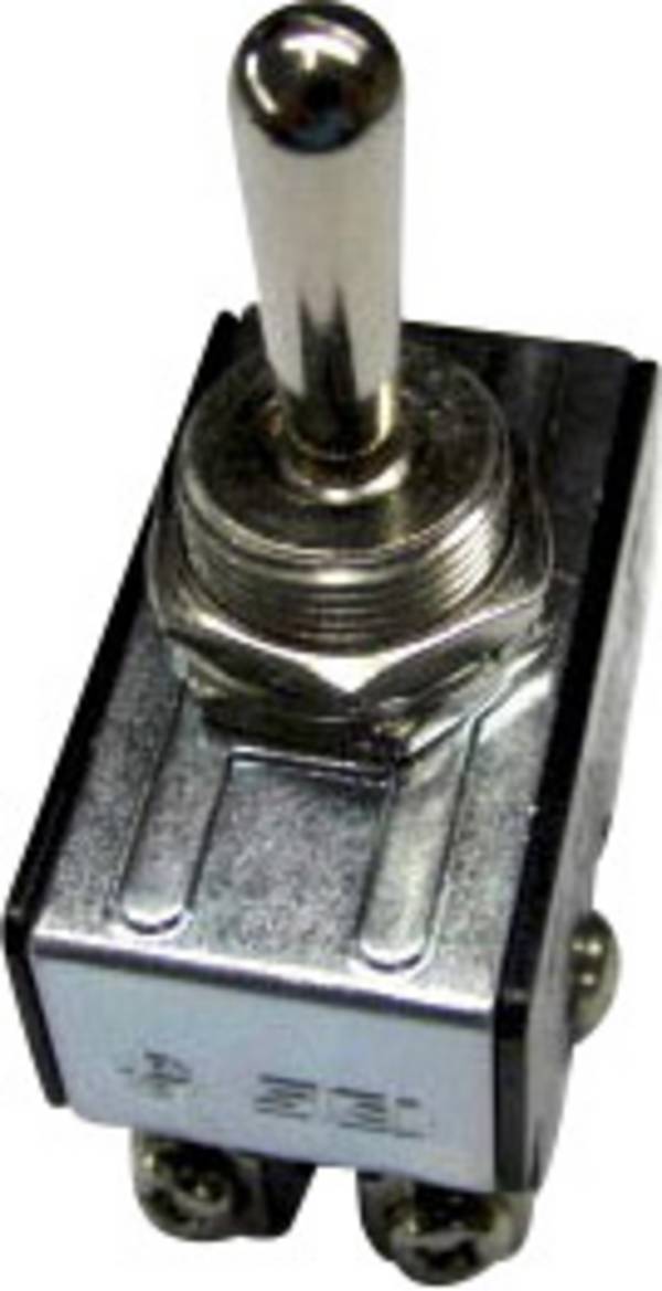 TRU COMPONENTS 1587678 TC-R13-28F-06 Kippschalter 250 V/AC 10 A 2 x Aus/Ein  rastend 1 St.