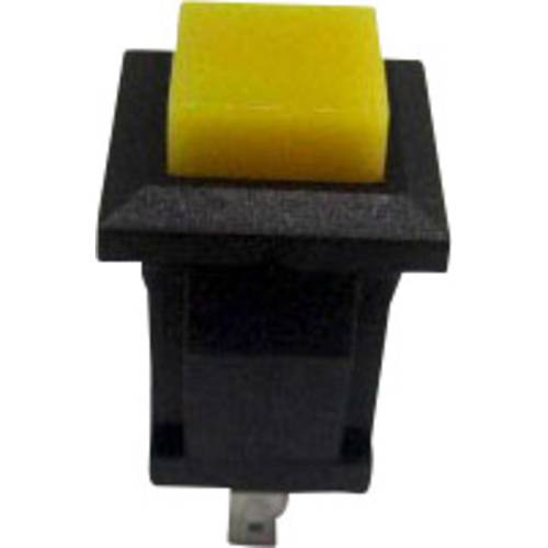 Thumbnail - TRU COMPONENTS 1587716 TC-R13-57A-05YL Drucktaster 250 V/AC 0.5 A 1 x Aus/(Ein) tastend 1 St.
