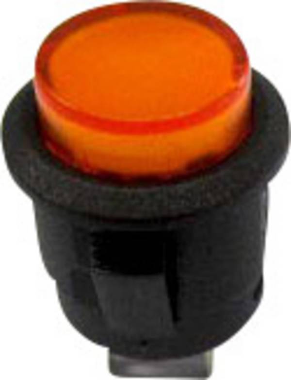 TRU COMPONENTS 1587755 TC-R13-523BL-05YL Druckschalter 250 V/AC 1.5 A 1 x Aus/Ein rastend Gelb 1 St.