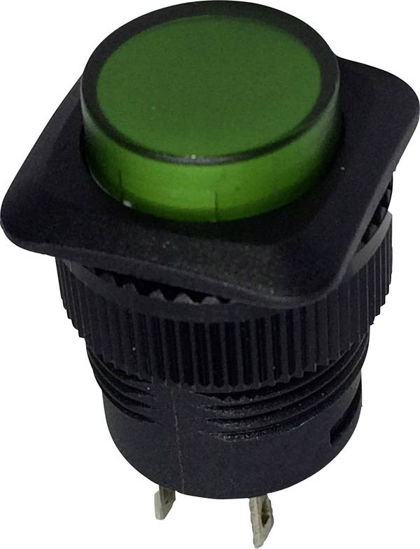 TRU COMPONENTS 1587810 TC-R13-508A-05GN Drucktaster 250 V/AC 1.5 A 1 x Aus/(Ein) tastend 1 St.