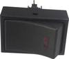 SCI 701197 Kfz-Wippschalter R13-207L-SQ RED 12V/DC 12 V/DC 20 A 1 x Aus/Ein rastend 1 St.