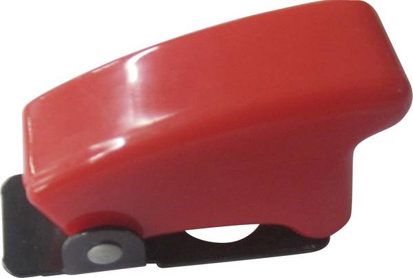 TRU COMPONENTS 1587830 TC-R17-10 RED Sicherheitsabdeckung Aufdruck-Motiv Ohne Rot 1 St.