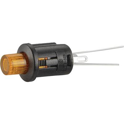 TRU COMPONENTS 1587837 TC-R13-529ALYL Drucktaster 250 V/AC 0.5 A 1 x Aus/(Ein) tastend Gelb   1 St. 