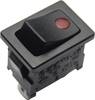TRU COMPONENTS 1587848 Wippschalter TC-R13-66B2-02 B/B 12 V 16 A 1 x Aus/Ein rastend 1 St.