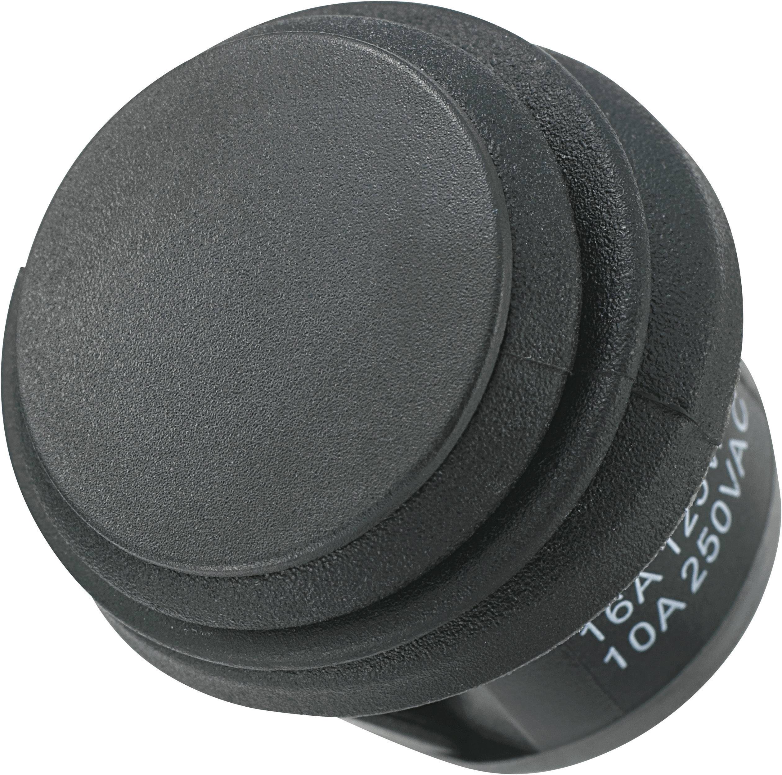 TRU COMPONENTS 1588036 Wippschalter TC-R13-112E8-02 250 V/AC 10 A 1 x Ein/(Aus) IP65 tastend 1 St.