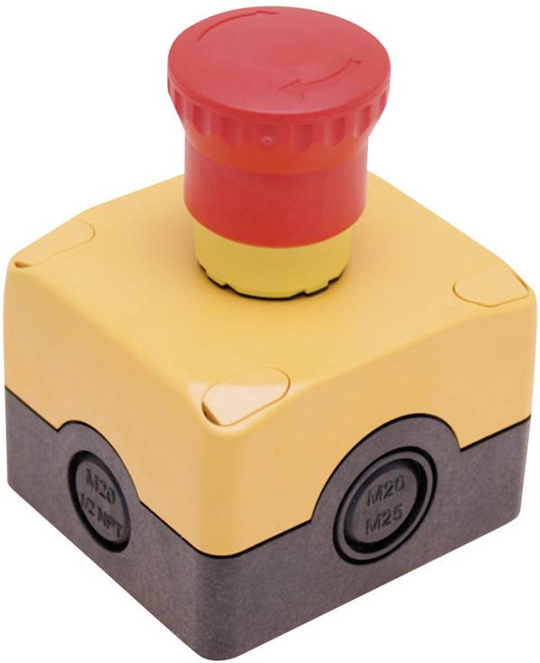 Pizzato Elettrica ES AC31003 Not-Aus-Schalter im Gehäuse 250 V/AC 6 A 1 Öffner IP67 1 Set