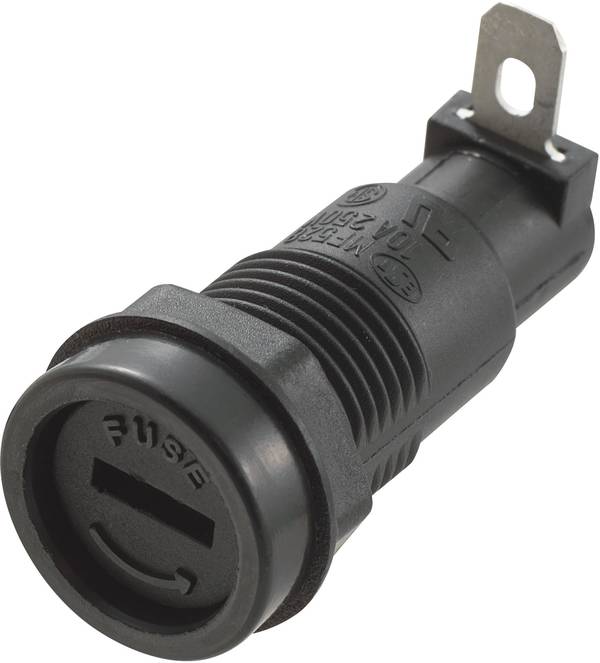 TRU COMPONENTS MF-528 Sicherungshalter Passend für (Sicherungen) Feinsicherung 5 x 20 mm 10 A 250 V/AC 1 St.
