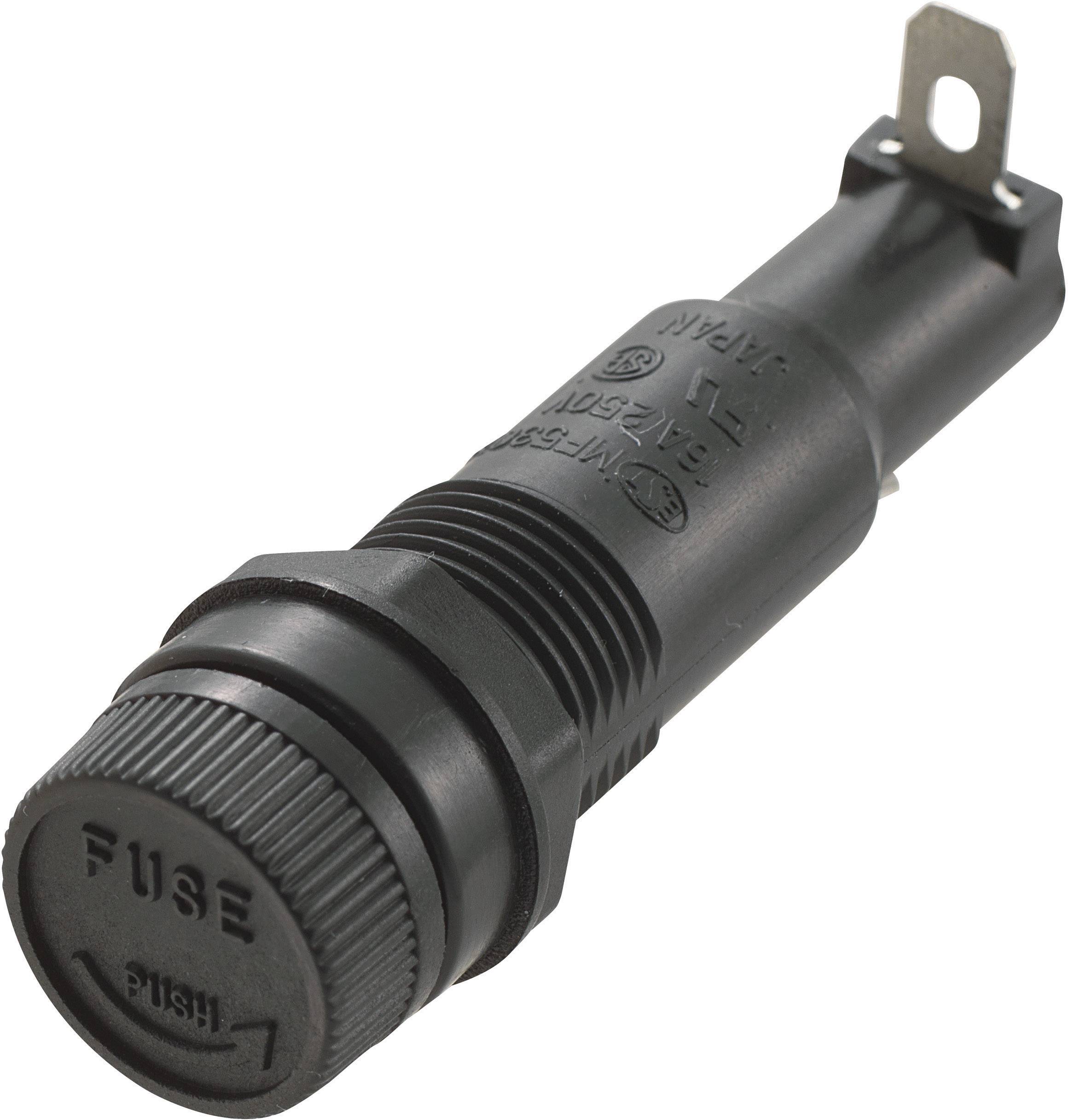 TRU COMPONENTS Sicherungshalter Passend für Feinsicherung 6.3 x 32 mm 16 A 250 V/AC MF-530H 1 St.