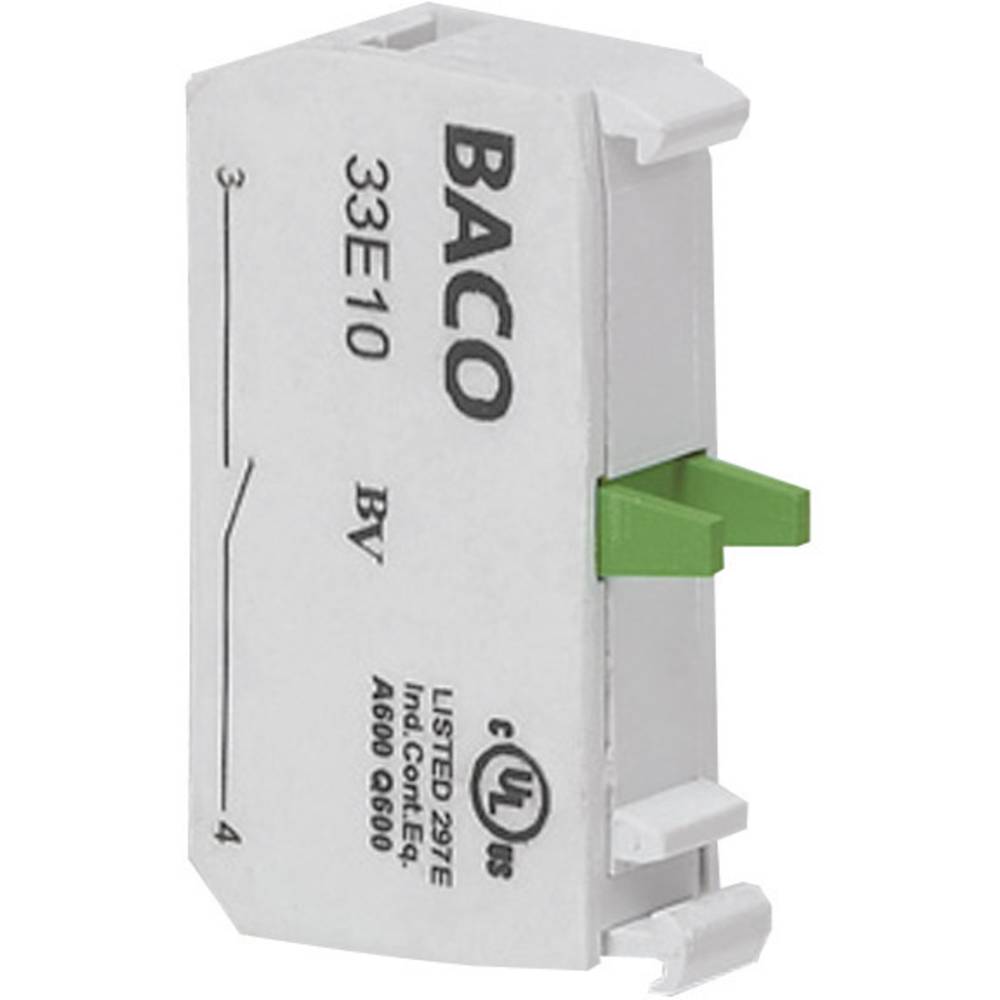 BACO BA33E01C Contact element 1x NC schakelend 600 V 1 stuks