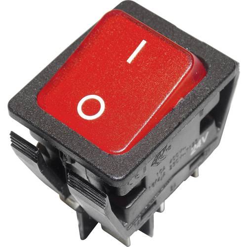 Thumbnail - Arcolectric (Bulgin Ltd.) C6057ALFAB Wippschalter C6057ALFAB 24 V DC/AC 16 A 2 x Aus/Ein rastend 1 St.