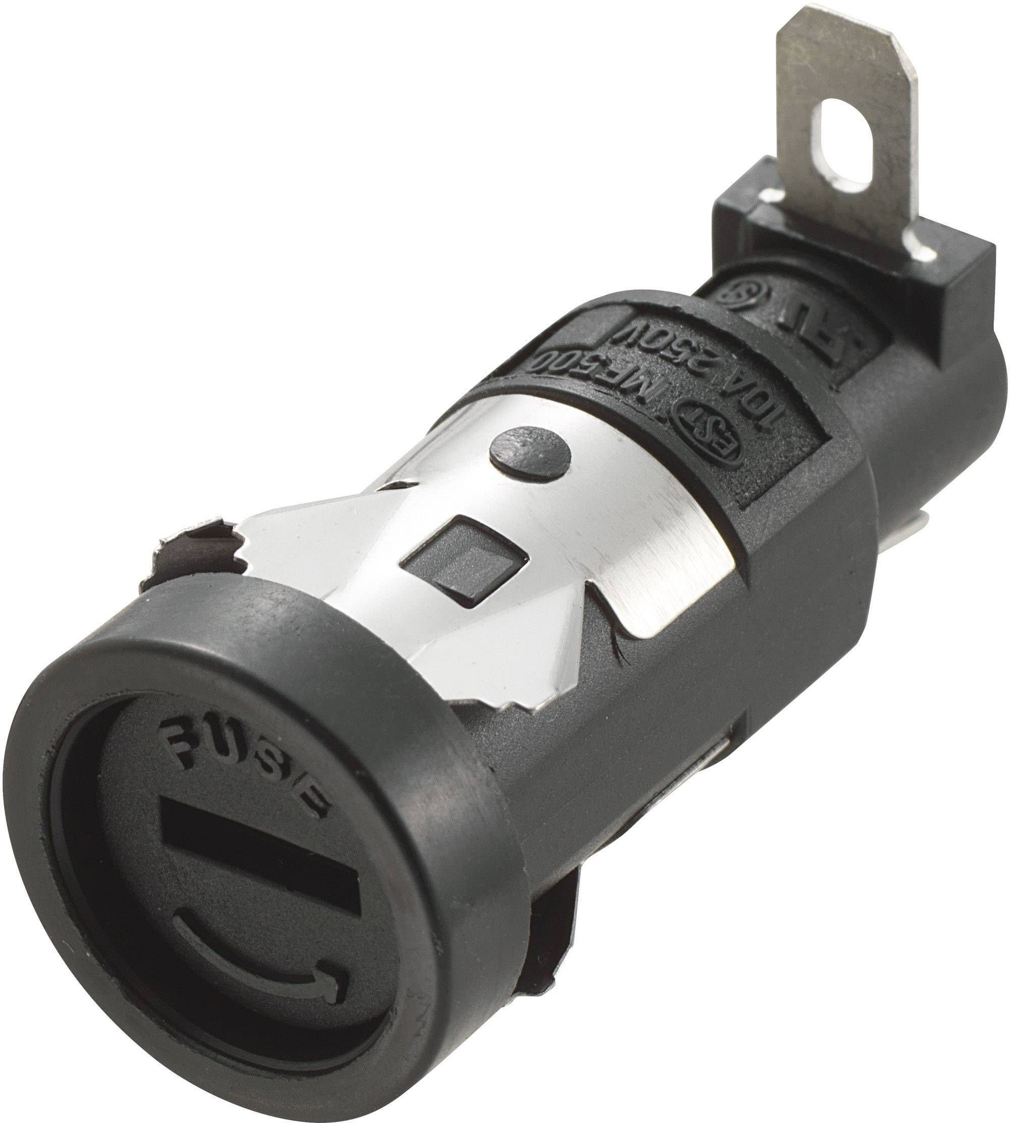 TRU COMPONENTS R3-12 Sicherungshalter Passend für Feinsicherung 5 x 20 mm 10 A 250 V/AC 1 St.