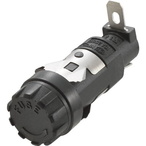 TRU COMPONENTS MF-500H Sicherungshalter Passend für (Sicherungen) Feinsicherung 5 x 20 mm 10 A 250 V/AC 1 St.
