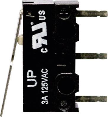 TE Connectivity 1825043-3 Mikroschalter 1825043-3 30 V/DC 0.1 A 1 x Ein/(Ein) tastend 1 St.