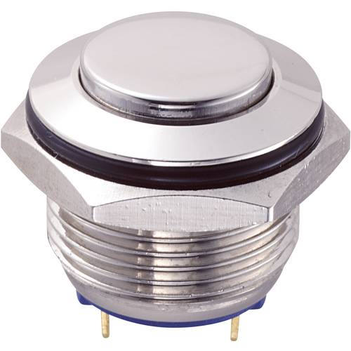 TRU COMPONENTS 701829 GQ16H-10/J/N Vandalismusgeschützter Drucktaster 48 V/DC 2 A 1 x Aus/(Ein) tastend 1 St.