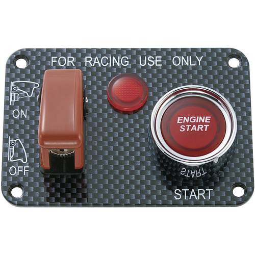 TRU COMPONENTS 1587961 Kfz-Bedienpanel TC-R18-Q1A-23B423L3R17100L 12 V/DC 50 A 1 x Aus/Ein rastend, tastend 1 St.