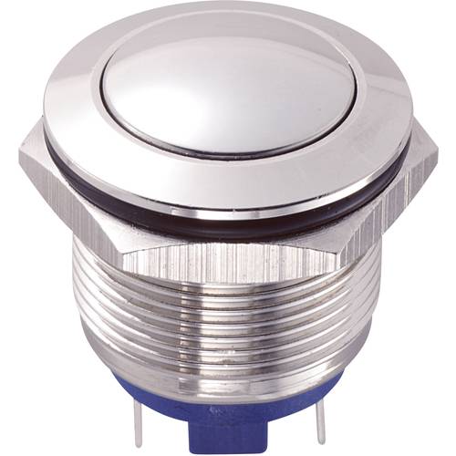 TRU COMPONENTS GQ19B-10/J/S Vandalismusgeschützter Drucktaster 48 V/DC 2 A 1 x Aus/(Ein) tastend 1 St.