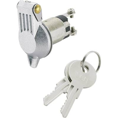 TRU COMPONENTS 1588006 TC-K3-16B-06 Schlüsselschalter 24 V/DC 10 A 1 x Aus/Ein 1 x 90 °  1 St. 