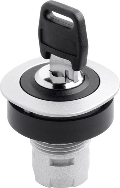 Schlegel RQJSSA18 RONTRON RQJSSA18 Schlüsselschalter Metall, Schwarz 1 x 90 ° 1 St.
