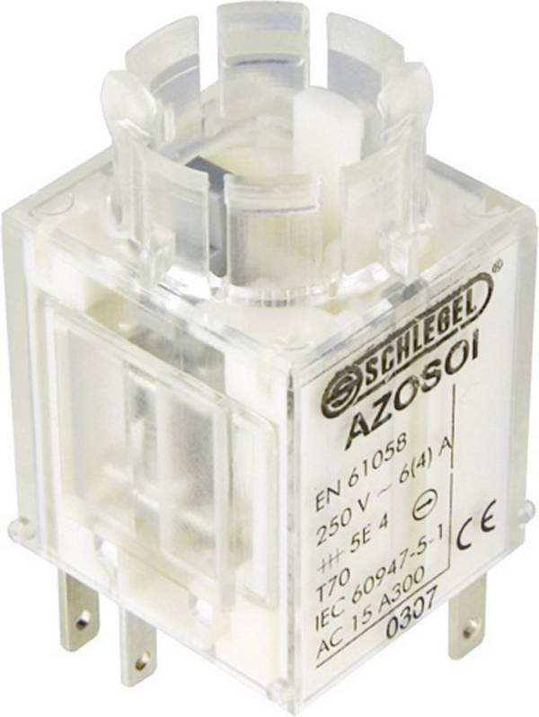 Schlegel AZOSOI Kontaktelement 2 Öffner, 1 Schließer tastend 250 V/AC 1 St.