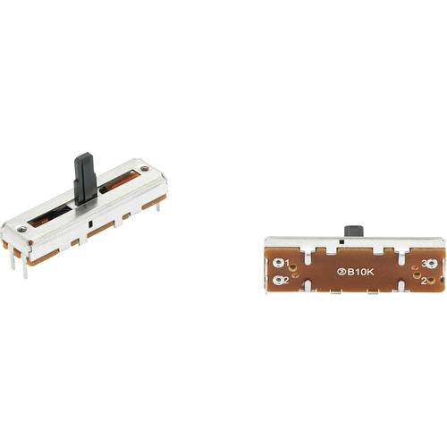 TRU COMPONENTS F2031N Schiebe-Potentiometer 10 kΩ Mono 0.1 W linear 1 St.