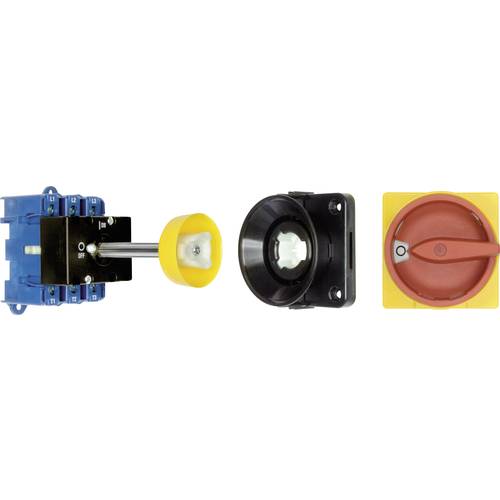 Kraus & Naimer KG64B.T203/09.VE Lasttrennschalter mit Türkupplung 63 A 1 x 90 ° Rot, Gelb 1 St.