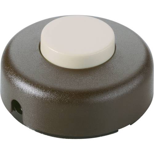 interBär 5062-509.01 Tretschalter Braun, Beige 1 x Aus/Ein 2 A 1 St.