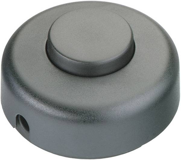 interBär 5062-504.01 Tretschalter  Schwarz 1 x Aus/Ein 2 A   1 St.