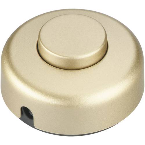 Thumbnail - interBär 5062-010.01 Tretschalter Gold 1 x Aus/Ein 2 A 1 St.