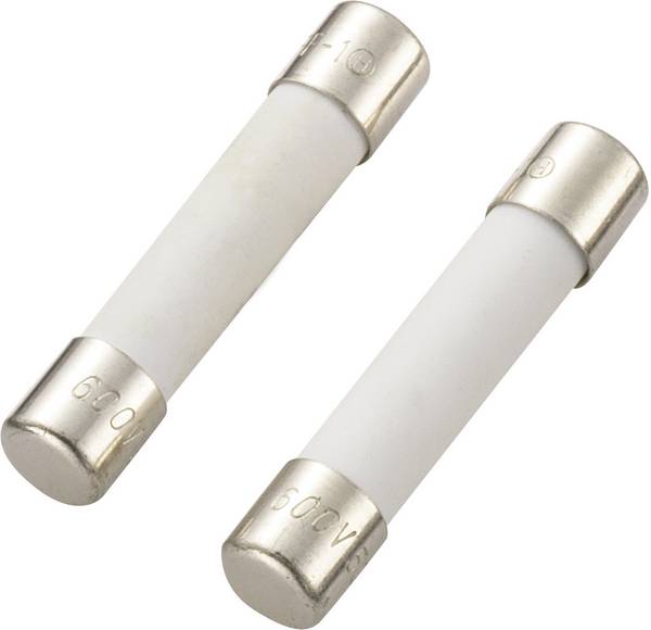 TRU COMPONENTS 702632 6FF-1 HOLLY Multimetersicherung (Ø x L) 6.35 mm x 31.8 mm 0.5 A 600 V Superflink -FF- Inhalt 1 St.