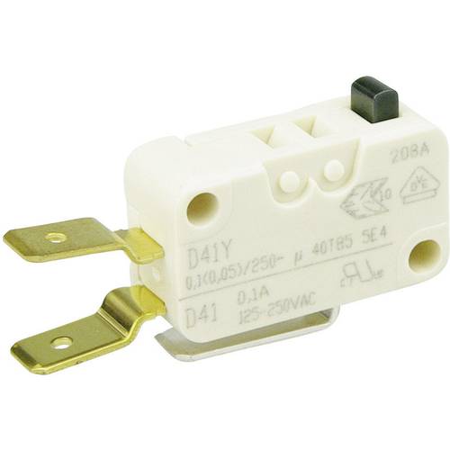 ZF D413-V3AA Mikroschalter D413-V3AA 250 V/AC 0.1 A 1 x Ein/(Ein) tastend 1 St.