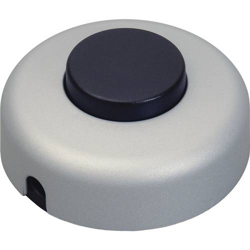 interBär 5062-020.01 Tretschalter Titan, Schwarz 1 x Aus/Ein 2 A 1 St.